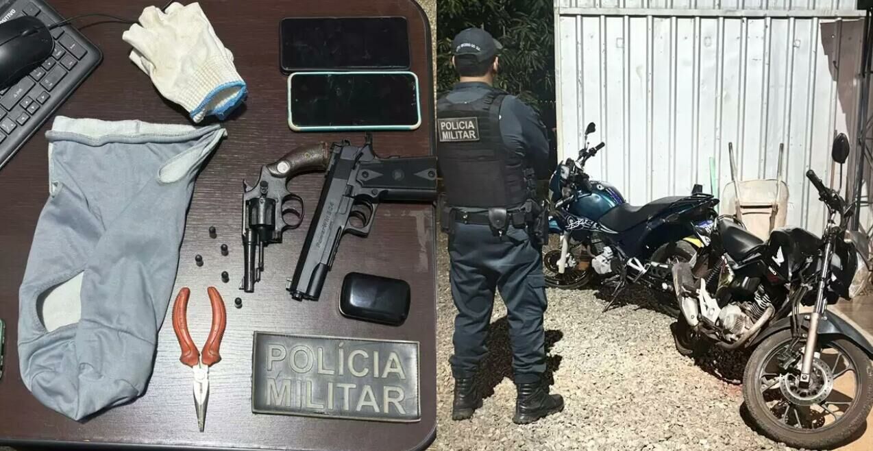 Imagem de compartilhamento para o artigo Assalto termina com um morto e outro preso após perseguição policial em Selvíria da MS Todo dia